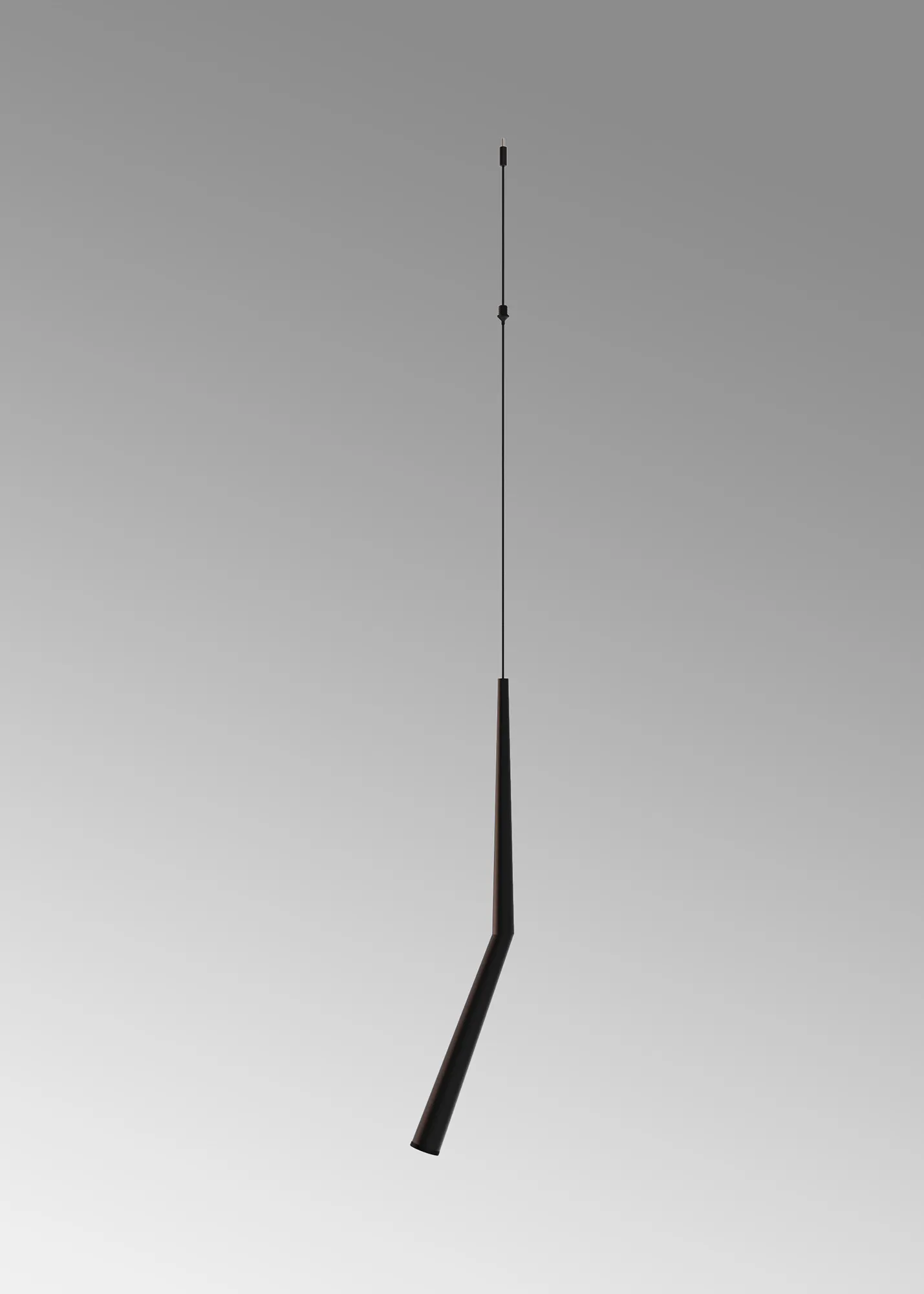 Modular Boomerang Black Ceiling Lights Mantra Single Pendant Module